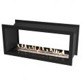 Firebox 1350 P/C Tunnel zwart Fascia incl. Slimline 1100 brander 23
