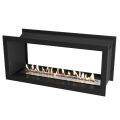 Firebox 1350 P/C Tunnel zwart Fascia incl. Slimline 1100 brander 24