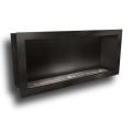 Firebox 1350 P/C zwart Fascia incl. Slimline 1100 brander 23