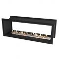 Firebox 1650 P/C Tunnel zwart Fascia incl. Slimline 1400 brander 24