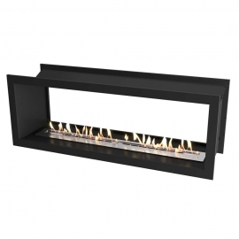 Firebox 1650 P/C Tunnel zwart Fascia incl. Slimline 1400 brander Icon Fires 25
