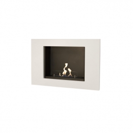 Hanghaard Goya van Xaralyn in de kleuren wit RAL 9010 of zwart RAL 9005 incl. keramische bio brander 4114B  22