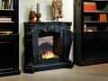 XARALYN schouw Louis XIV Castlestone met steendecor inbouw unit L met 5820B brander en medaillon  24