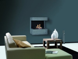 Nova inclusief biobrander hangmodel kleur wit 25