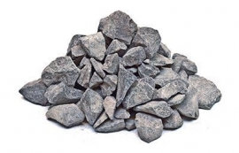 Steentjes grijs basalt split 4 kg. voor bio ethanol haard  23