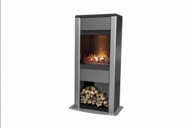 Cubic Faber Dimplex vrijstaand model en een elektrische haard OptiMyst. Nieuwste model! 23